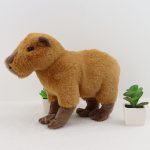 30cm Simulation Capybara Plush Toy Fluffy Capybara Doll Soft Stuffed Animal Toy Kids Birthday Gift Toy 3 - Capybara Plush