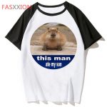 Capybara T Shirt Streetwear Hop Funny Tshirt Men Top Harajuku Hip Tee for Male Clothing T 1 - Capybara Plush