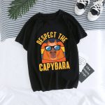 Funny Animals Capybara T Shirt Men Cartoon Manga Summer Tops T shirt Unisex Fashion Harajuku Graphic 3 - Capybara Plush