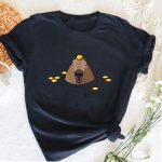 Funny Capybaras Capybara T Shirt Women Men Summer T shirt Cotton Shrot Sleeve Tees Cute Animal 1 - Capybara Plush