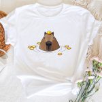Funny Capybaras Capybara T Shirt Women Men Summer T shirt Cotton Shrot Sleeve Tees Cute Animal 4 - Capybara Plush